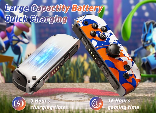 2er Set für Nintendo Joy Con mit Handschlaufen Game Controller Switch/Lite DHL - Bild 4 von 36