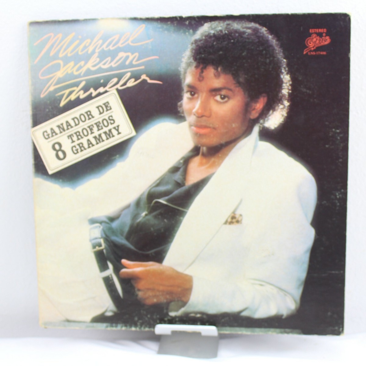 Michael Jackson Thriller Record LP VG LNS-17406 Gatefold MEXICAN