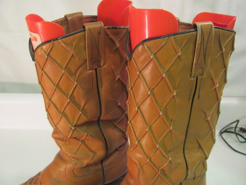 Nocona Cowboy Boots Brown Leather Men’s Style 9004 Size 10B - Picture 5 of 17