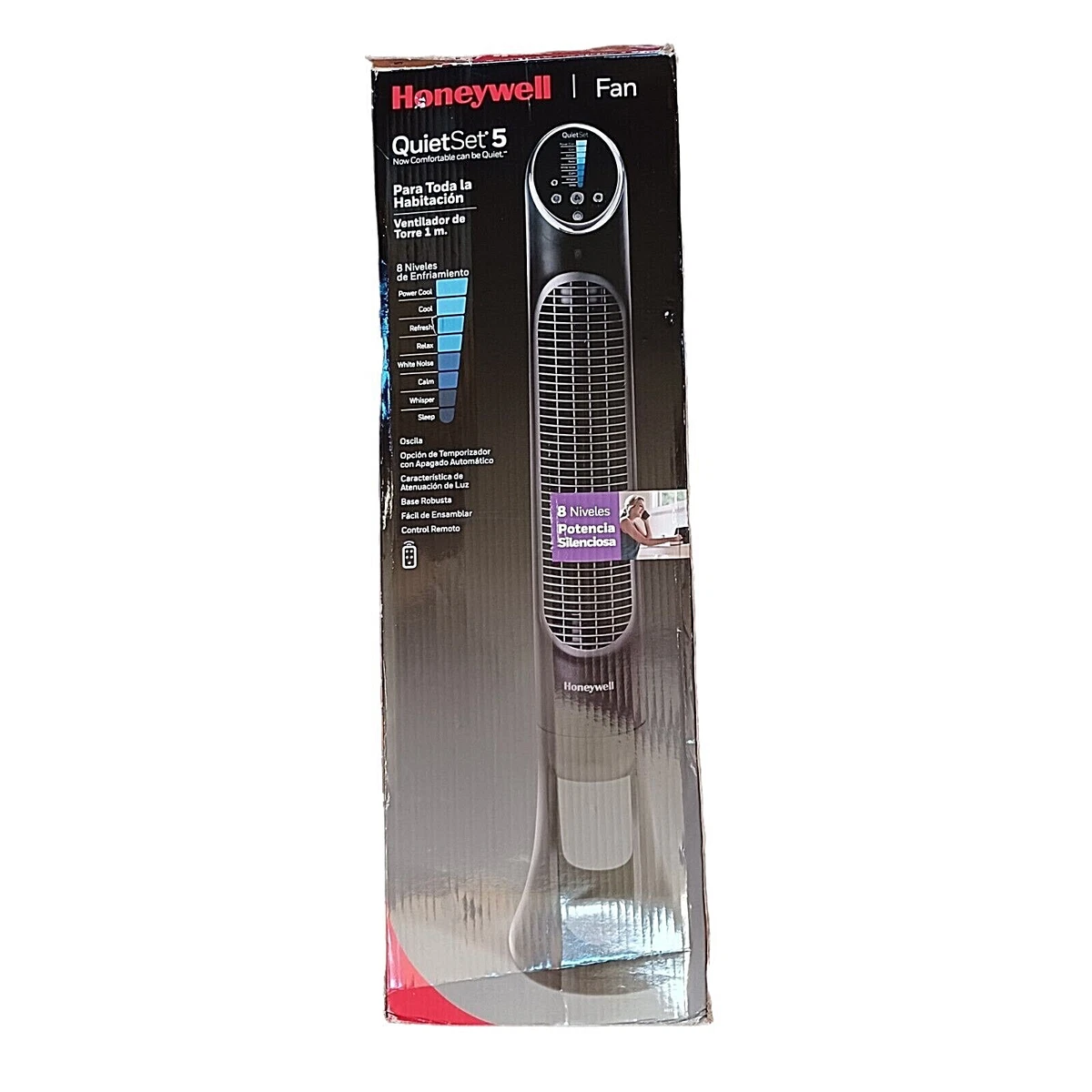 Honeywell QuietSet 5 Tower Fan HYF280B 40