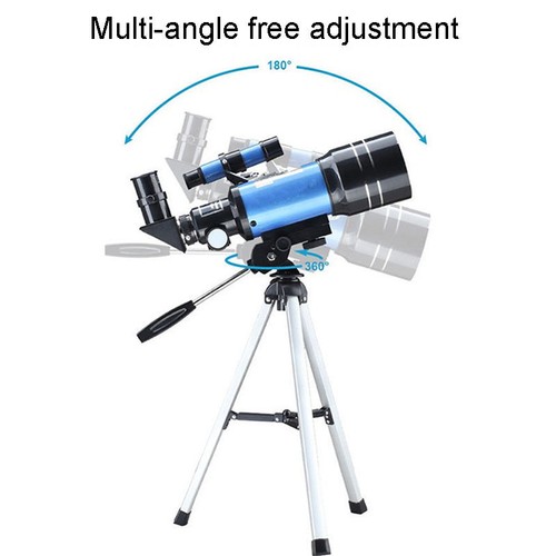 70mm Telescopes Gifts for Kids Adults Astronomy Beginners Refractor AU - Picture 5 of 8