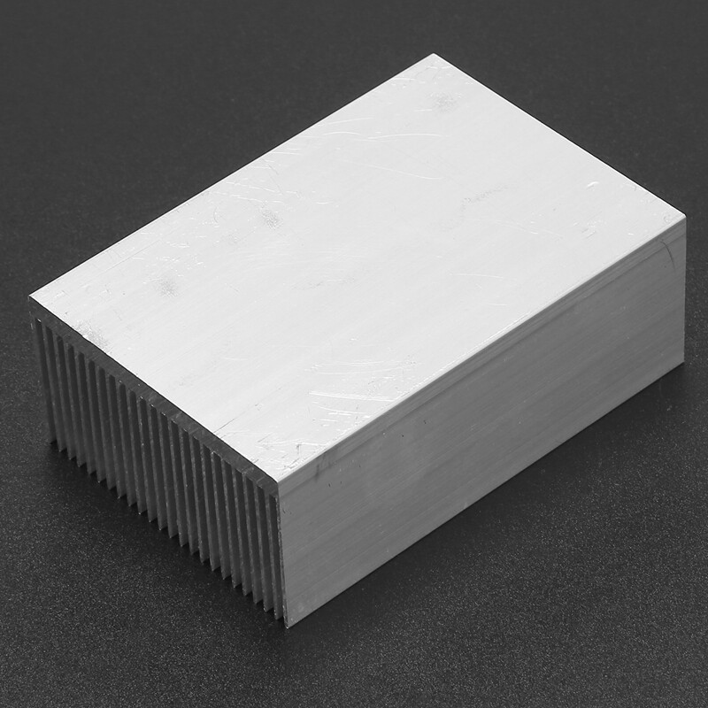 Aluminium Kühlkörper 100x100x18mm - 16 Fins Für LED & Elektronik