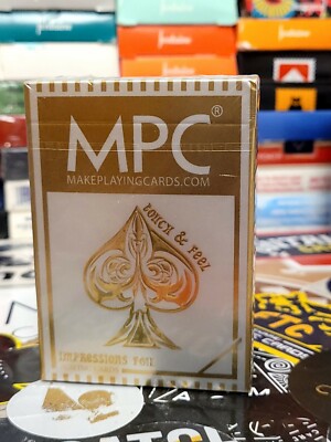 Impressions Gold Foil Playing Cards by MPC - Rare Kickstarter Edition Tree Back | eBay Impressions Gold Foil Playing Cards by MPC - Rare Kickstarter Edition Tree Back | eBay