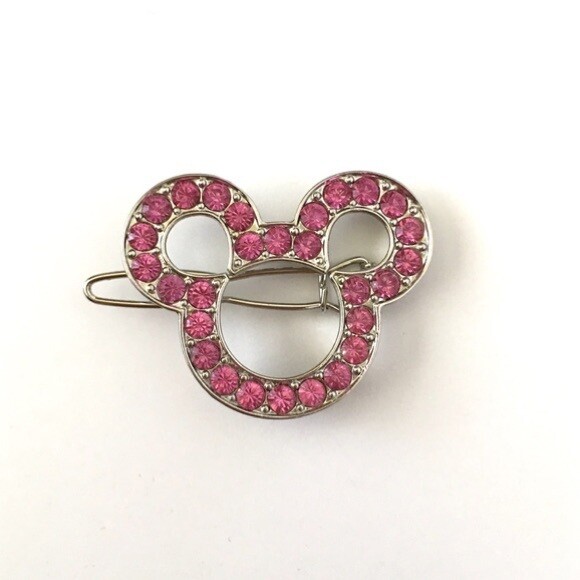 Bibbidi Bobbidi Boutique Mickey Hair Clip Walt Disney World Rainbow