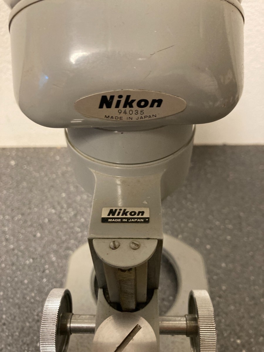 1980s Nikon Stereo Microscope Model 94035 - For Parts or