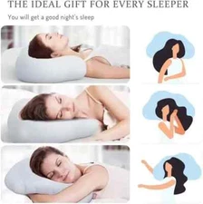 Cloud Cervical Pillow for Neck Pain Relief Orthopedic Neck Support Pillow Side