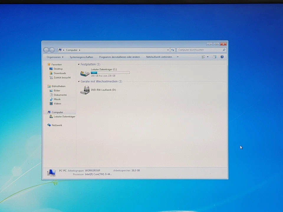 MSI B75MA Gaming PC Computer i5 3.10GHz 16GB 256GB SSD DVD-RW Windows 7 GT 640 - Image 4 of 4