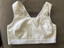 CW-X Women's Ventilator Mesh Sports Bra 36 b/c Black COOLMAX Athletic Workout