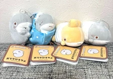 Odekake Kozame Baby Kozame Usame SET 4 Mashumocchi Plush 8cm Toy Mascot Fukuya