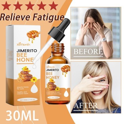 Bee Honey Eye Serum - 30ml Relieve fatigue Healthy Vision Restore Eye Care Drops