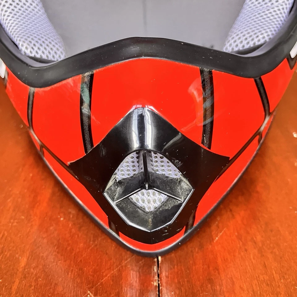 Casco de Motocross Certificado DOT Talla Juvenil Grande 53-54 cm Motocicleta Dirt Bike Foto 4 de 4