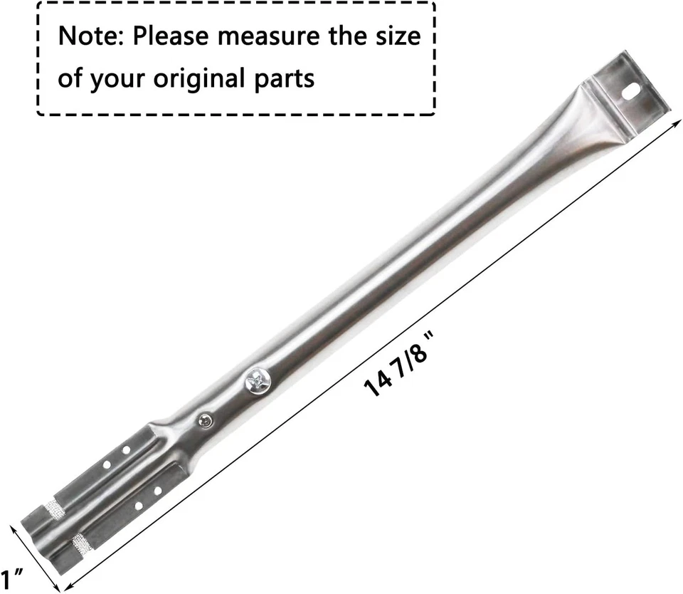 Kit de repuesto de piezas de parrilla Kenmore Sears placa térmica protector y tubo quemadores de gas Foto 2 de 4