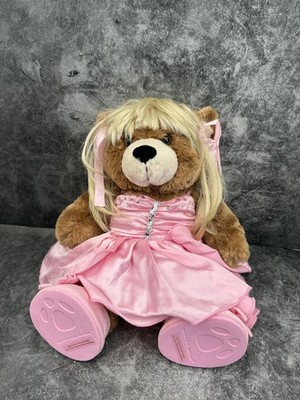 Build A Bearamy brauner Teddybär Augenbrauen Plüschtier Stofftier 14 Zoll