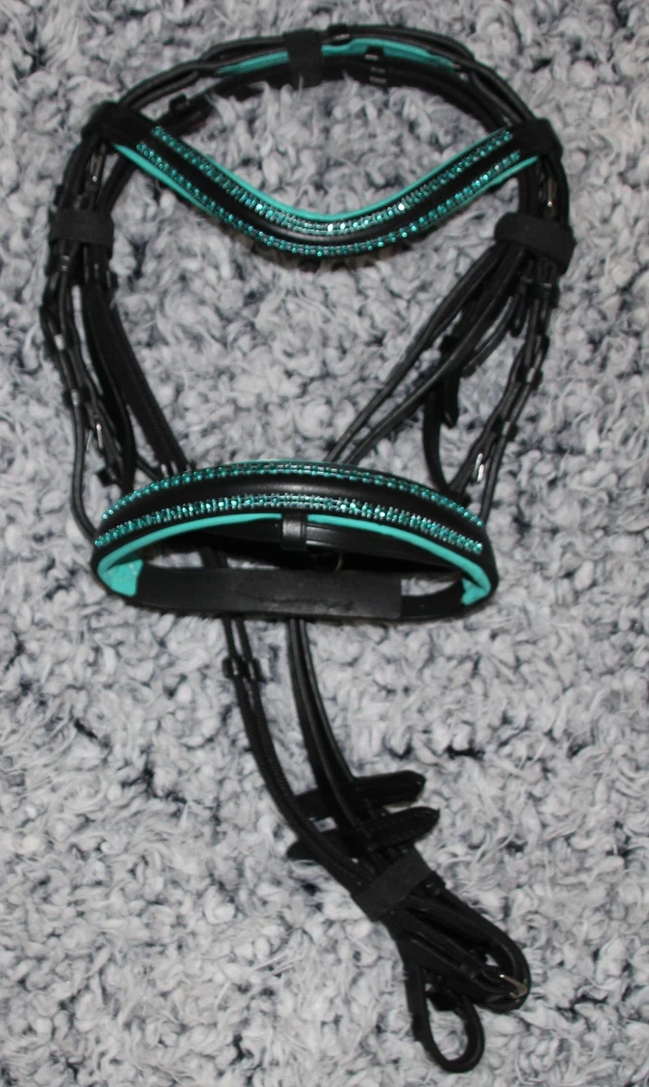 Testiera -Little Stars-HKM/9100 nero9100 nero/Mini Shetty