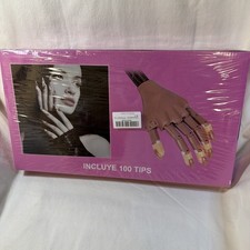 Nail Training Practice Hand Flexible Nail Dis...