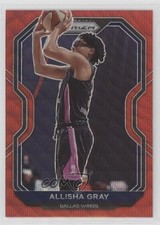 2021 Panini Prizm WNBA Ruby Wave Prizm Allisha Gray #48 0c6
