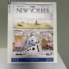 The New Yorker - View of the World 9th Avenue - 1000-Piece Puzzle - NY Puzzle Co