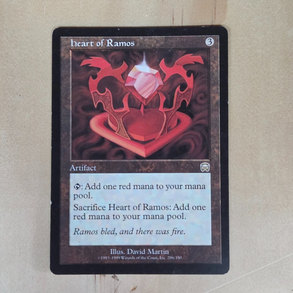 Heart of Ramos | Magic the Gathering - Mercadian Masques - LP - FREE SHIP