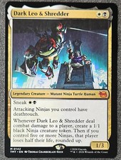 Dark Leo & Shredder #142-TMNT, Magic the Gathering, MTG
