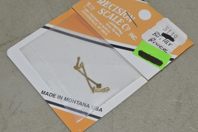 #ad HO steam locomotive PARTS brass Precision Scale Co 3119 boiler brace 2 $3.00