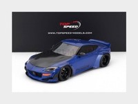 MINI-GT TS0530 Nissan Fairlady Z (RZ34) Pandem Coupe 2023 Blau 1/18