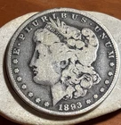 1893 CC MORGAN DOLLAR SILVER CARSON CITY