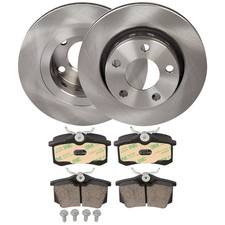 RIDEX Bremsenset Hinten Bremsscheiben Beläge für VW PASSAT Variant (3B6) PASSAT