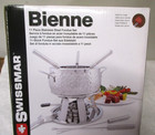 NEW ~ Swissmar BIENNE 11-piece Stainless Steel FONDUE SET in box. Model F66917 — photo 1