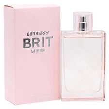 BURBERRY BRIT SHEER by Burberry Perfume for Women EDT 3.3 / 3.4 oz New In Box