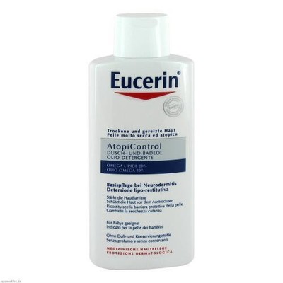 2x EUCERIN AtopiControl Dusch- und Badeöl 400 ML