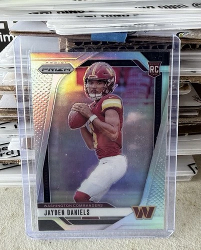 2024 Panini Prizm - Rookies Jayden Daniels #347 Silver Prizm (RC)