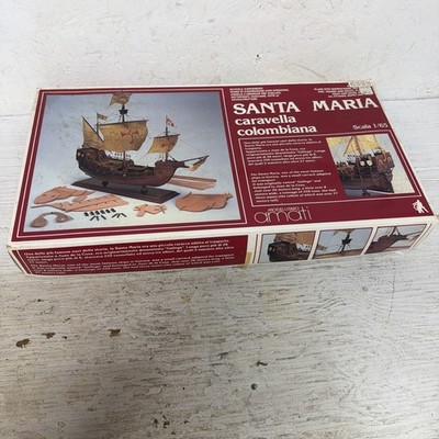 Amati Santa Maria 1:65 (assembly box) AM1409 modeling. NOS