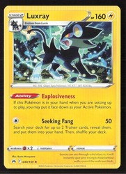Luxray 044/159 Crown Zenith Rare Non-Holo Pokemon TCG