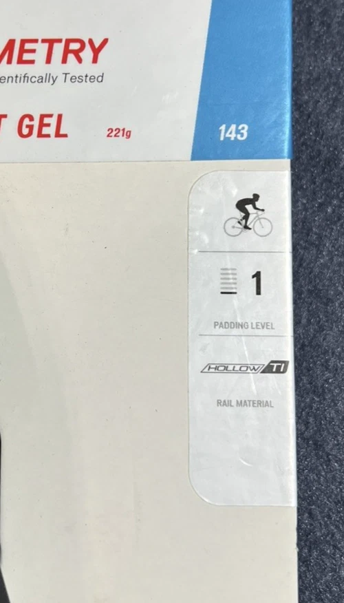 全新 Specialized Body Geo Toupe Expert Gel 143 毫米 221 克 空心 Ti 空心钛。 — 第 2/3 张图片