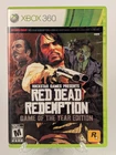 Red Dead Redemption: Game of the Year Edition (Microsoft Xbox 360) No Manual/Map