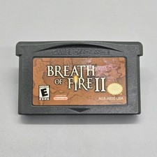 Breath of Fire 2 Game Boy Advance Nintendo GBA Cartridge Tested Authentic