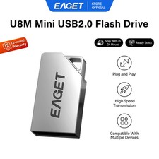 EAGET 16GB 64GB USB2.0 Thumb Drive USB Stick for Photo Music Data Storage Backup
