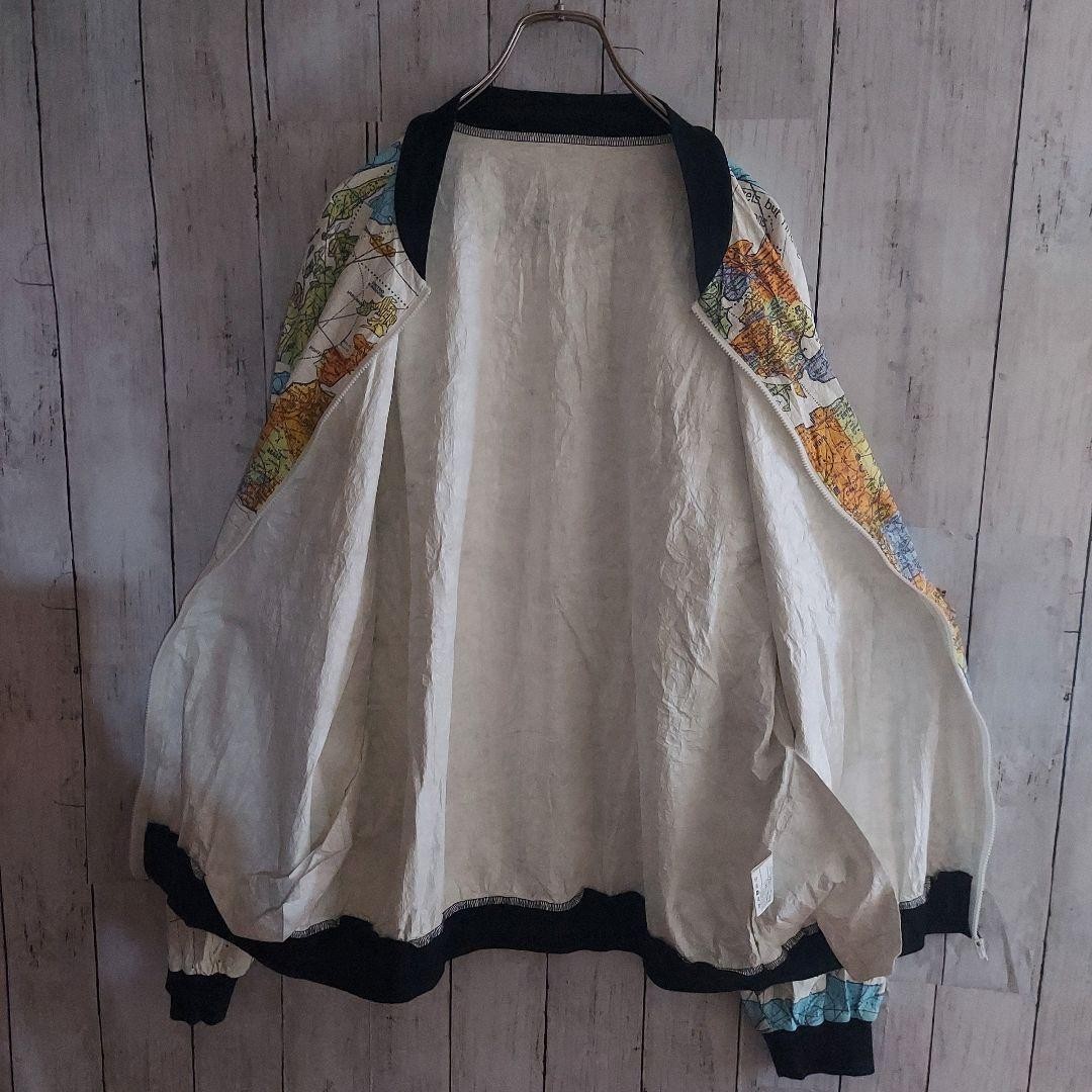 SAINT MICHAEL Dr. Woo World Map Pattern Paper Jac… - image 23