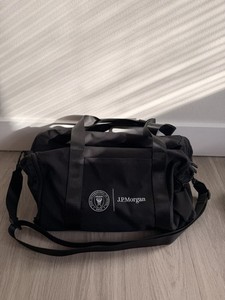 美品JP Morgan バンカーバッグ USA製 ブラウン ボストン ノベルティ Jp Morgan Banker Bag | eBay