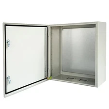 24''x16''x12'' Gray Carbon Steel Electric Box  IP66 Wall-Mount Enclosure