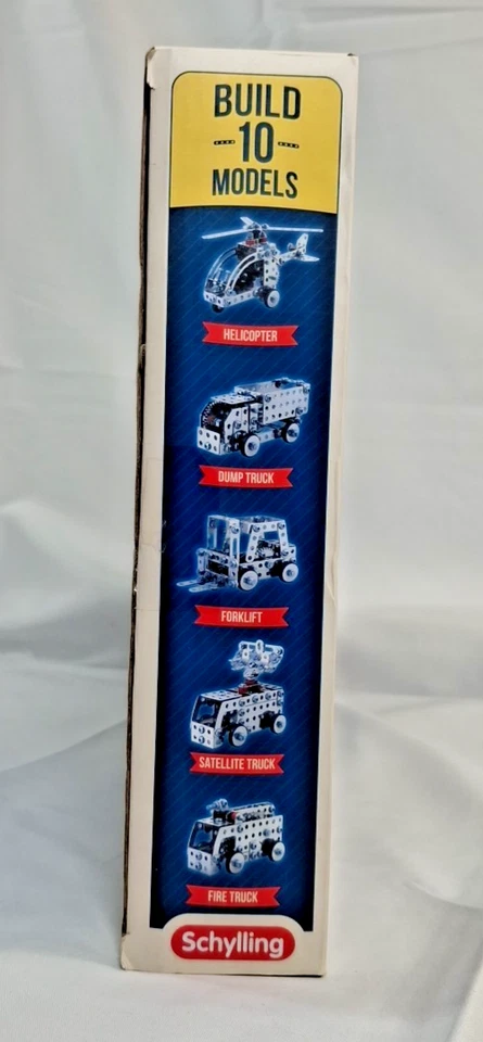 Schylling Steel Works Mechanical Mutil-Model Set Classic Construction 300 Pc - Image 3 of 4