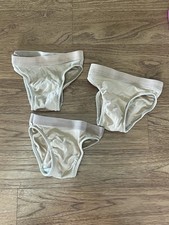 GK Leotard LINER BRIEFS Competition GYMNASTICS Beige Undergarment Foundation CS