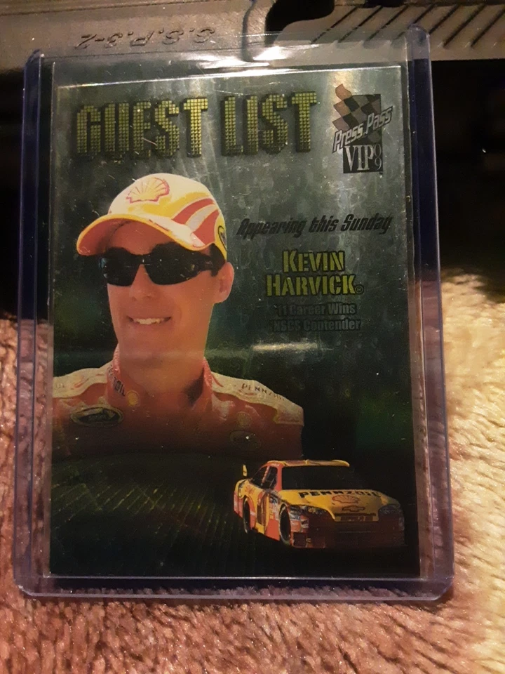 2008 Press Pass VIP Guest List Kevin Harvick #GL20 NASCAR Racing - Image 2 of 4