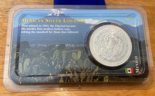 Mexican .999 Silver Libertad American Eagle Silver Dollar Coin 1oz Uncirculated