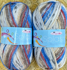 200gm King Cole Splash Double Knitting. Beach Comber.