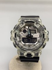 CASIO Quartz Watch G SHOCK Digital Rubber SLV BLK