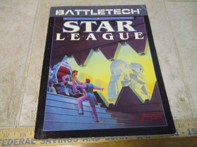 #ad #ad FASA Battletech Star League Paperback Book RPG 1630 VTG $94.95