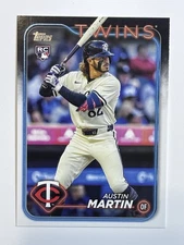 2024 Topps Update Baseball #US96 Austin Martin Flagship ROOKIE RC Twins QTY
