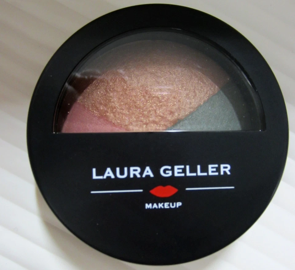 Laura Geller Baked Eye Pie Shadow Trio APPLE PEACH PIE (Full Size 0.26 oz) - Image 3 of 4