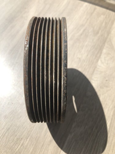 1 PULLOY CINGHIA TRASMISSIONE INGERSOLL RAND PER COMPRESSORE D'ARIA VHP400, XP600 92065739. - Foto 2 di 3